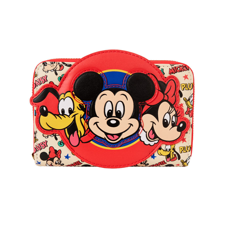 Loungefly Disney Mickey And Friends Classic Zip Around