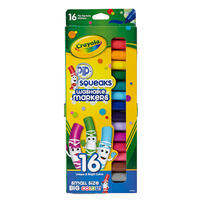 Crayola繪兒樂 16色可水洗彩色水筆
