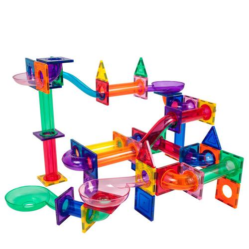 Picasso Tiles 磁力片積木玩具 - 軌道滾珠100 塊套裝