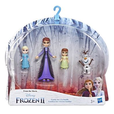Disney Frozen迪士尼魔雪奇緣 2 Q版公主玩偶情景套裝 - 隨機發貨