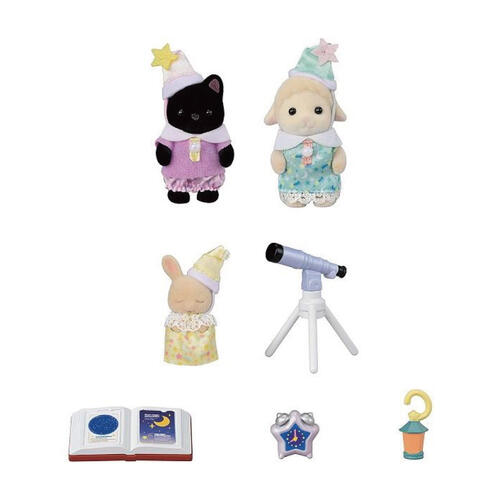 Sylvanian Families Nusery Friends Sleepover Party Set
