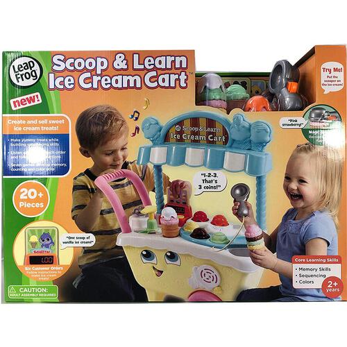 Leapfrog Scoop And Learn Ice Cream Cart - Assorted