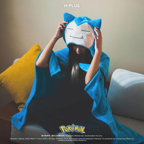 Pokemon寶可夢 造型連帽斗篷 (卡比獸)