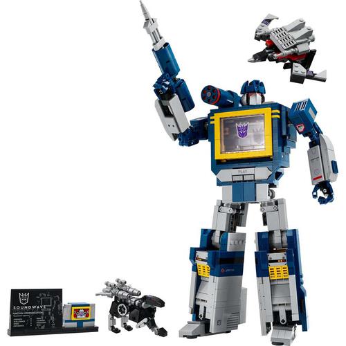 LEGO Icons Transformers: Soundwave 10358