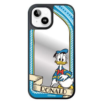 i-Smart Linocut-Style Mirror Phone Case - Disney Donald Duck With MagSafe (iPhone 16 Pro Max)