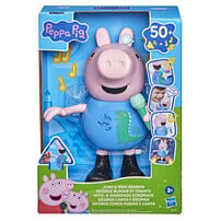 Peppa Pig粉紅豬小妹 講笑話和唱歌George模型