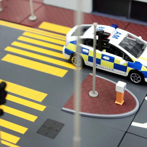Tiny City Bd2 Police Station Street Diorama