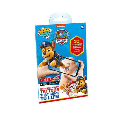 Paw Patrol Augmented Reality Tattoos