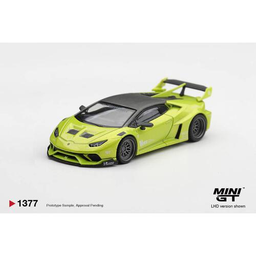 (Pre-order) MINI GT Lamborghini Hurac&aacute;N Lb Works Lime Metallic / Blister Packaging (Expected February 2027)