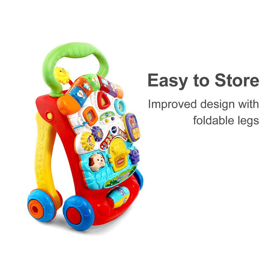 Vtech 2 In 1 Sit To Stand Activity Walker Toys