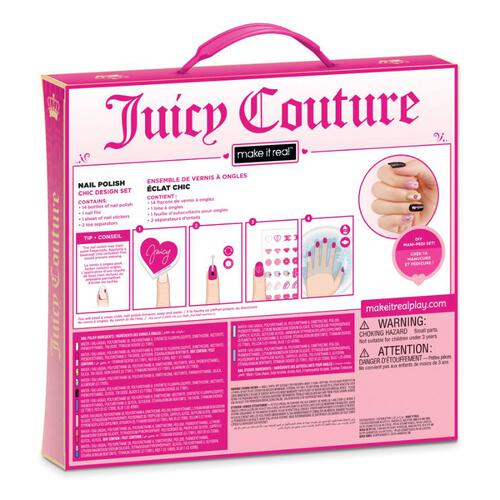 Make It Real Juicy Couture Nail Polish Chic Design Set