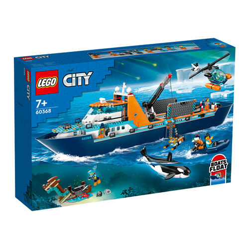 LEGO樂高城市系列 極地探險家號輪船 60368