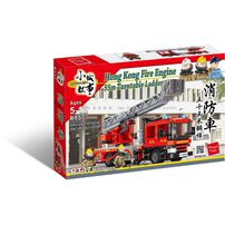 City Story 小城故事 拼裝積木 : 55米鋼梯消防車