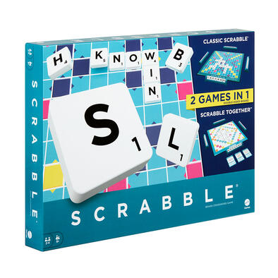 Scrabble 英文拼字遊戲 (二合一版)