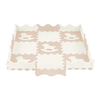 Baby Star 9塊裝動物併接遊戲地墊 - 白馬