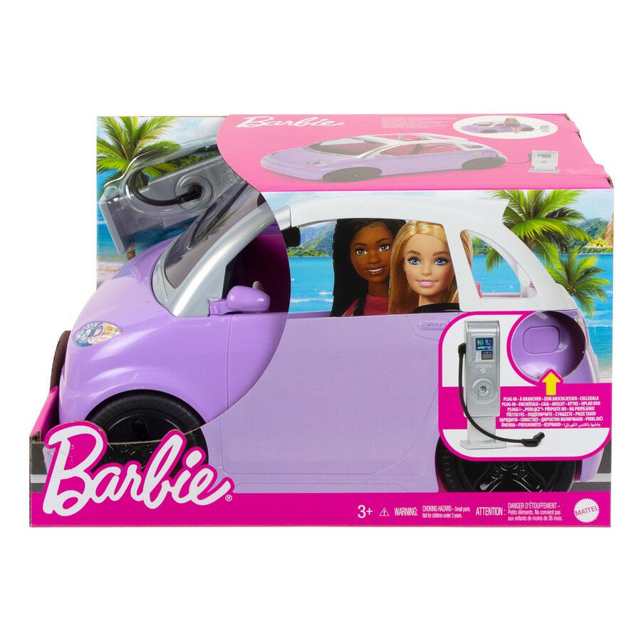 Barbie with car toy outlet