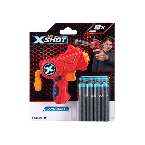 X-Shot X特攻 超水準小型發射器 (8枚子彈)