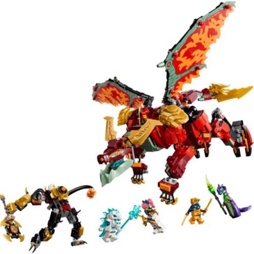LEGO Ninjago Wyldfyre's Transforming Dragon Mech 71868