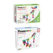 Picasso Tiles Magnetic Marble Run Builder 50pc set