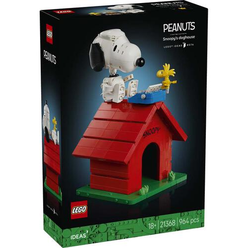 LEGO Ideas 花生漫畫：史努比的狗屋