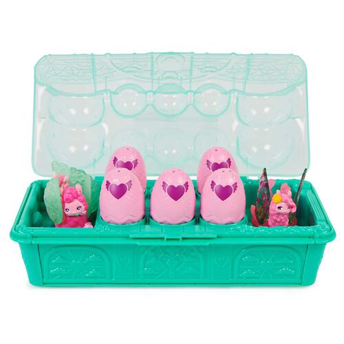 Hatchimals魔法寵物蛋 家庭系列羊駝家族12件蛋盒裝