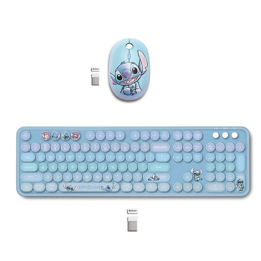 Special Order) i-Smart Disney Wireless Keyboard And Mouse Bundle