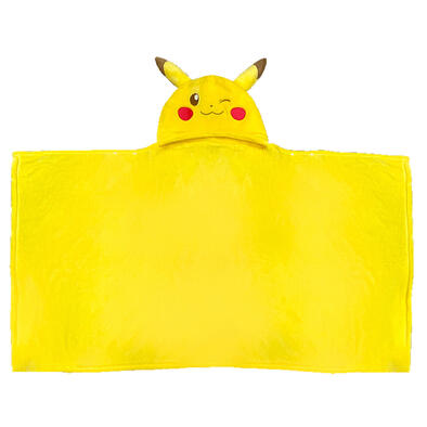 Pokemon寶可夢 造型連帽斗篷 (皮卡丘)