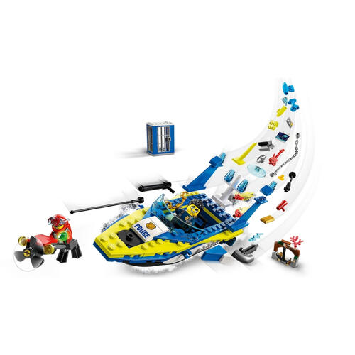 LEGO樂高城市系列 水上警察偵查任務 60355