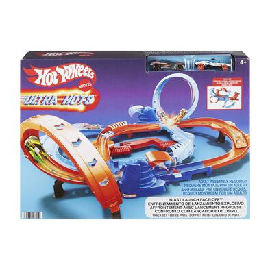 Hot Wheels風火輪動作系列-爆射對戰渦輪軌道組合