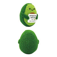 playpop Diy Crochet Keyring - Avocado