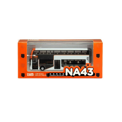 KMB九巴 1:120模型 - 丹尼士歐盟第五代環保巴士十二米 (路線NA43)