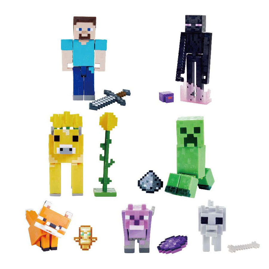 Minecraft figures hotsell