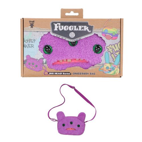 Fuggler 萌牙怪獸斜包大頭系列之生化怪（紫色）