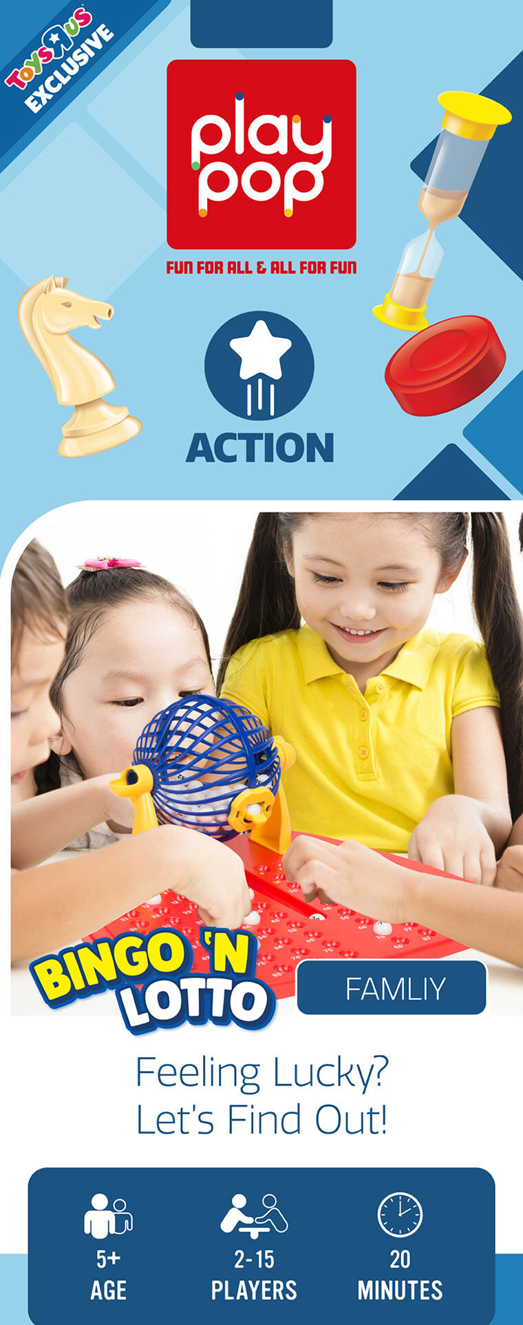 Play Pop Bingo n Lotto Toys