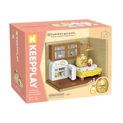 Qman 角落小夥伴 炸豬排的晚餐準備