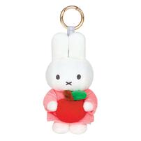 Miffy Apple Keychain