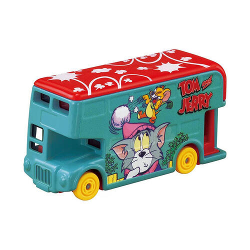 Tomica多美 Dream Tomica Special Edition Tom & Jerry Wrapping Bus Blue