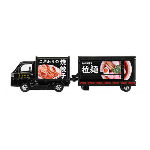 Tomica No. 142 Subaru Samber Kitchen Trailer