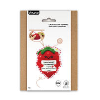 playpop Diy Crochet Keyring - Strawberry