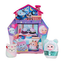 Squishmallows Squishville 收藏組合套裝 (睡衣派對場景)
