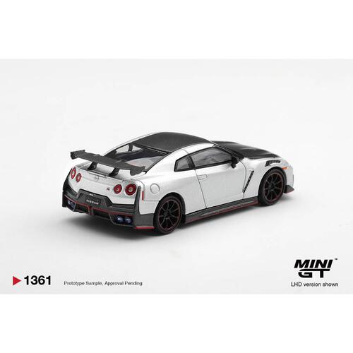  MINI GT Nissan GT-R NISMO 2024 Silver/ Blister Packaging 