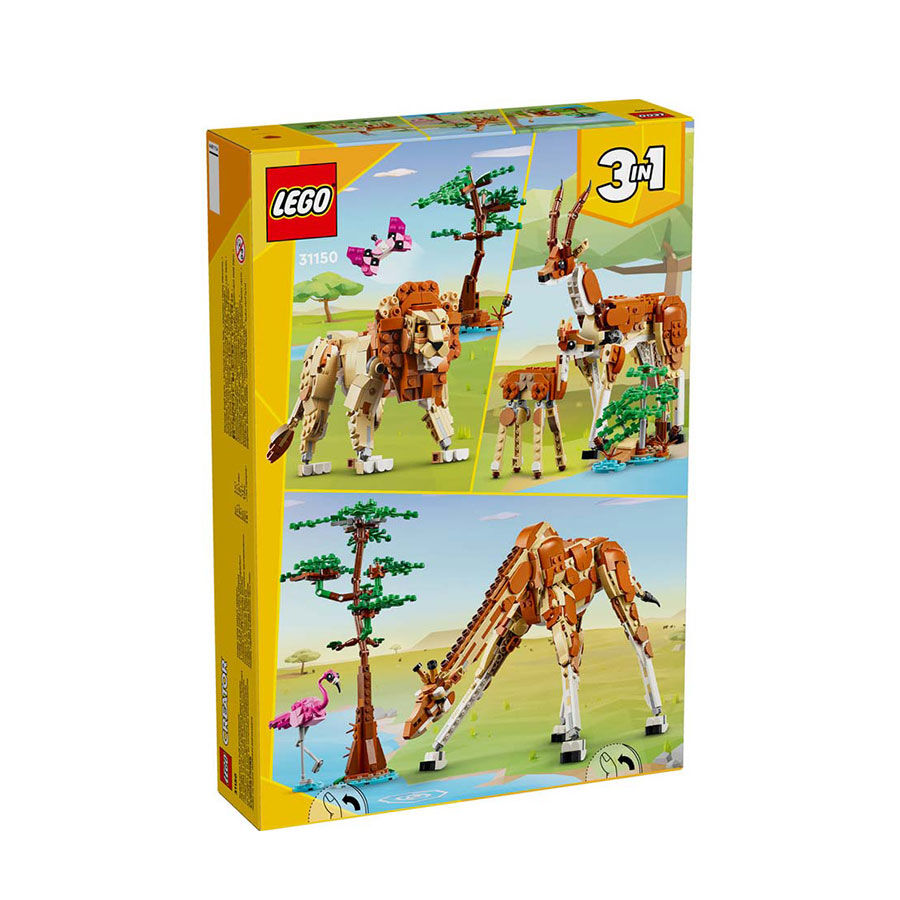 LEGO Creator Wild Safari Animals 31150 Toys R Us Hong Kong Official Website