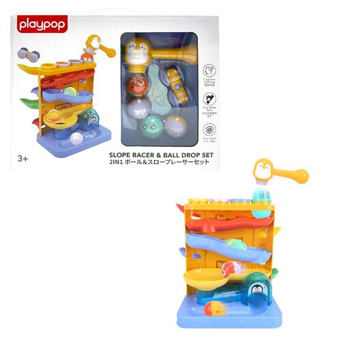 Playpop Sloped Racer with Balls