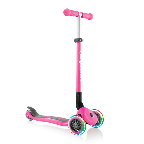 Globber高樂寶 折疊滑板車 (粉色)