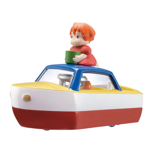 Tomica多美 車仔 吉卜力工作室 岸山的波兒蒸汽船