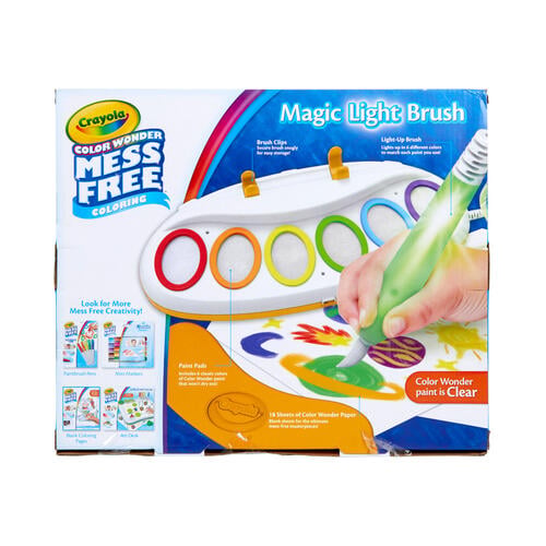 Crayola繪兒樂 神奇顯彩發光畫筆繪畫組