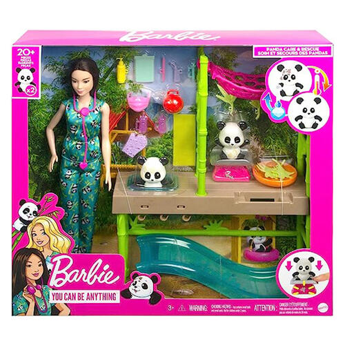 Barbie芭比 熊貓聽診照護遊戲組合
