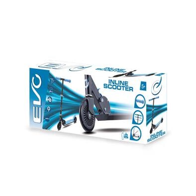 EVO Inline Scooter Black / Light Blue