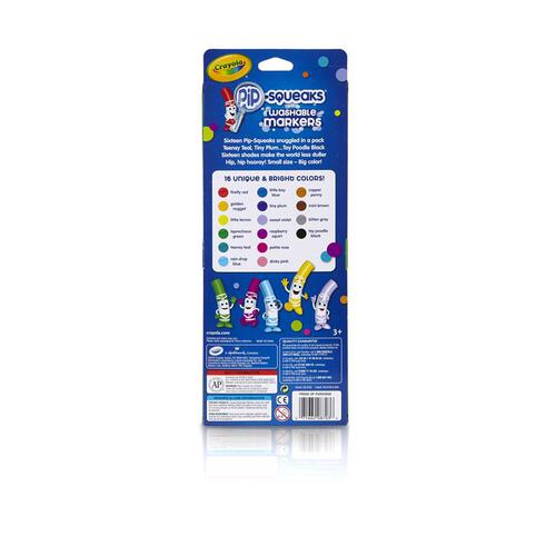 Crayola 16 Count Pip Squeaks Makers