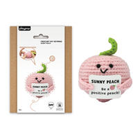 playpop Diy Crochet Keyring - Peach